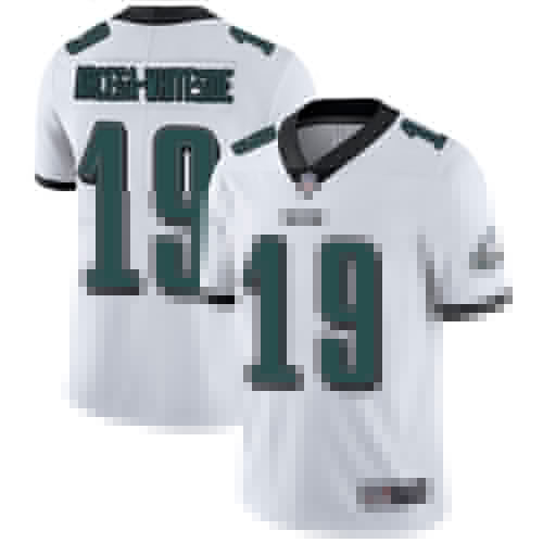 Men Philadelphia Eagles #19 JJ Arcega-Whiteside White Vapor Untouchable NFL Jersey Limited Player->philadelphia eagles->NFL Jersey